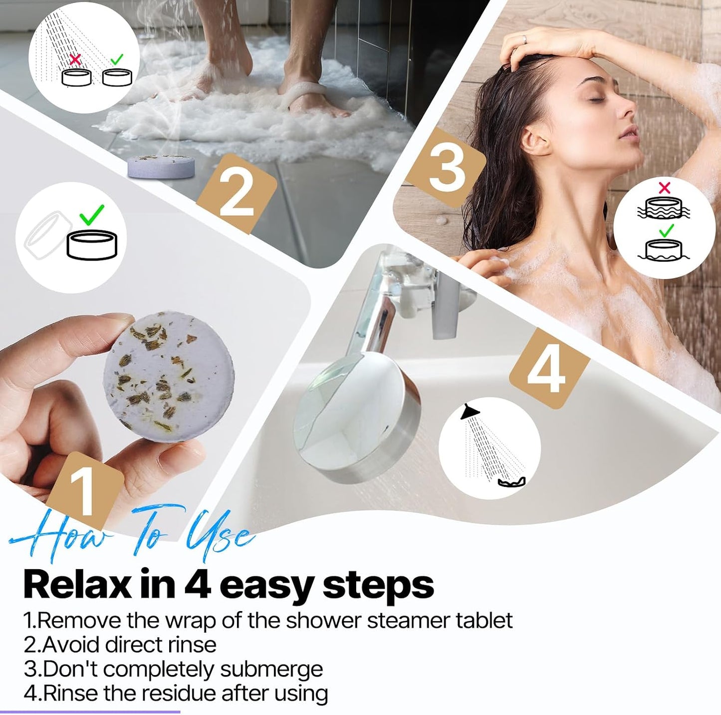 Aromatherapy Shower Steamers