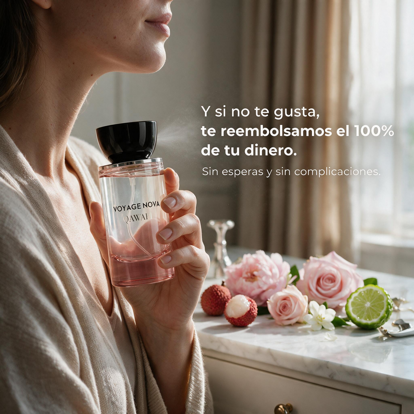 Perfume Femenino Floral Afrutado de 50 ml