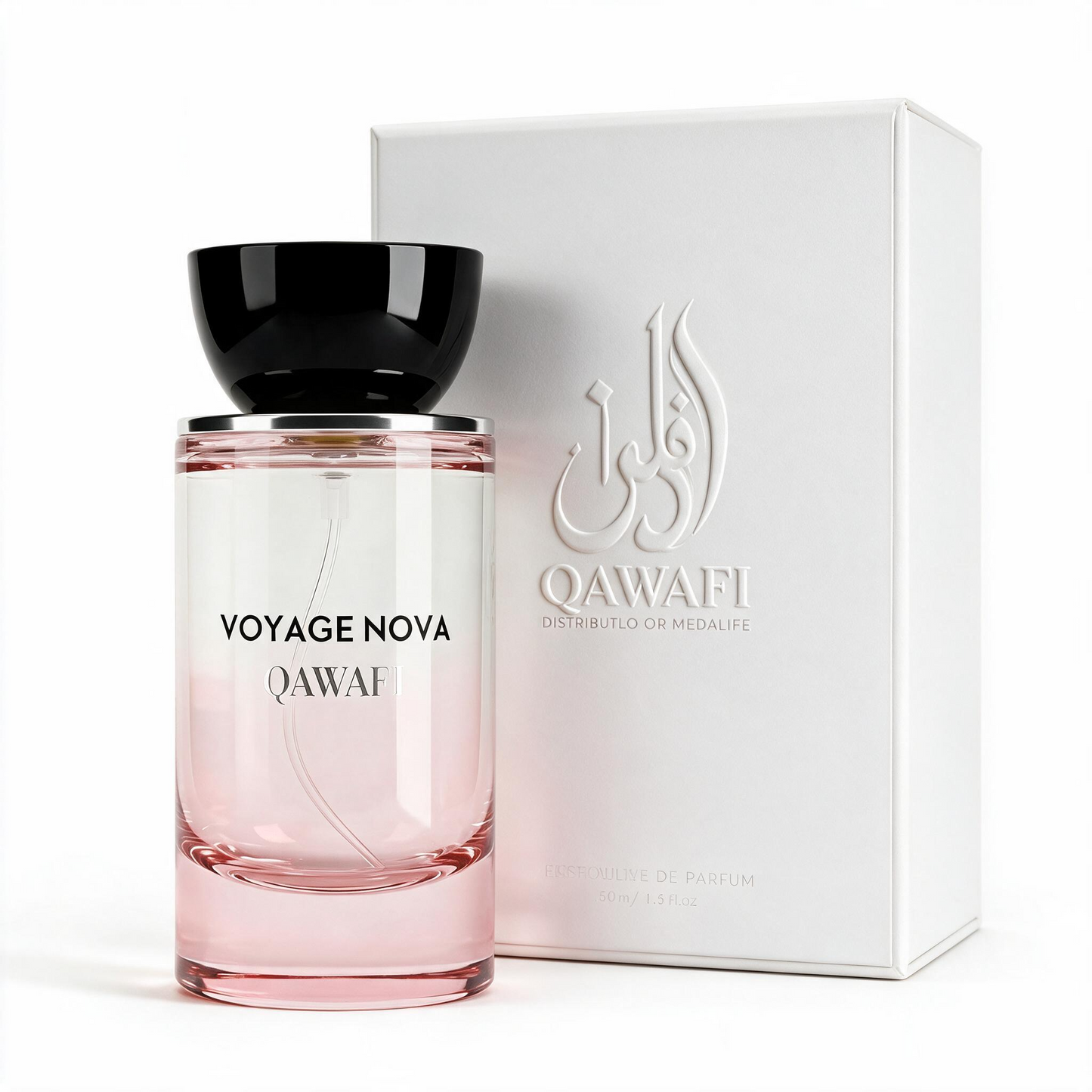 QAWAFI Voyage Nova – Perfume Femenino Floral Afrutado de 50 ml