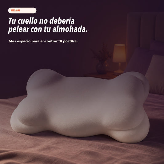 Almohada Nube MEDILIFE amplia con dos orientaciones