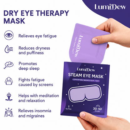 Self-Heating Thermal Eye Mask for Sleep