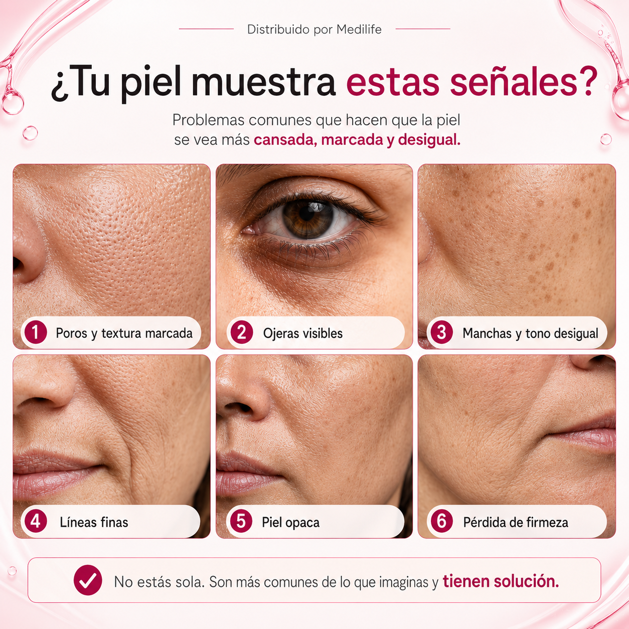 Set x5 Collagen Boost – Rutina Coreana Glass Skin 5 en 1 para Manchas, Poros y Firmeza
