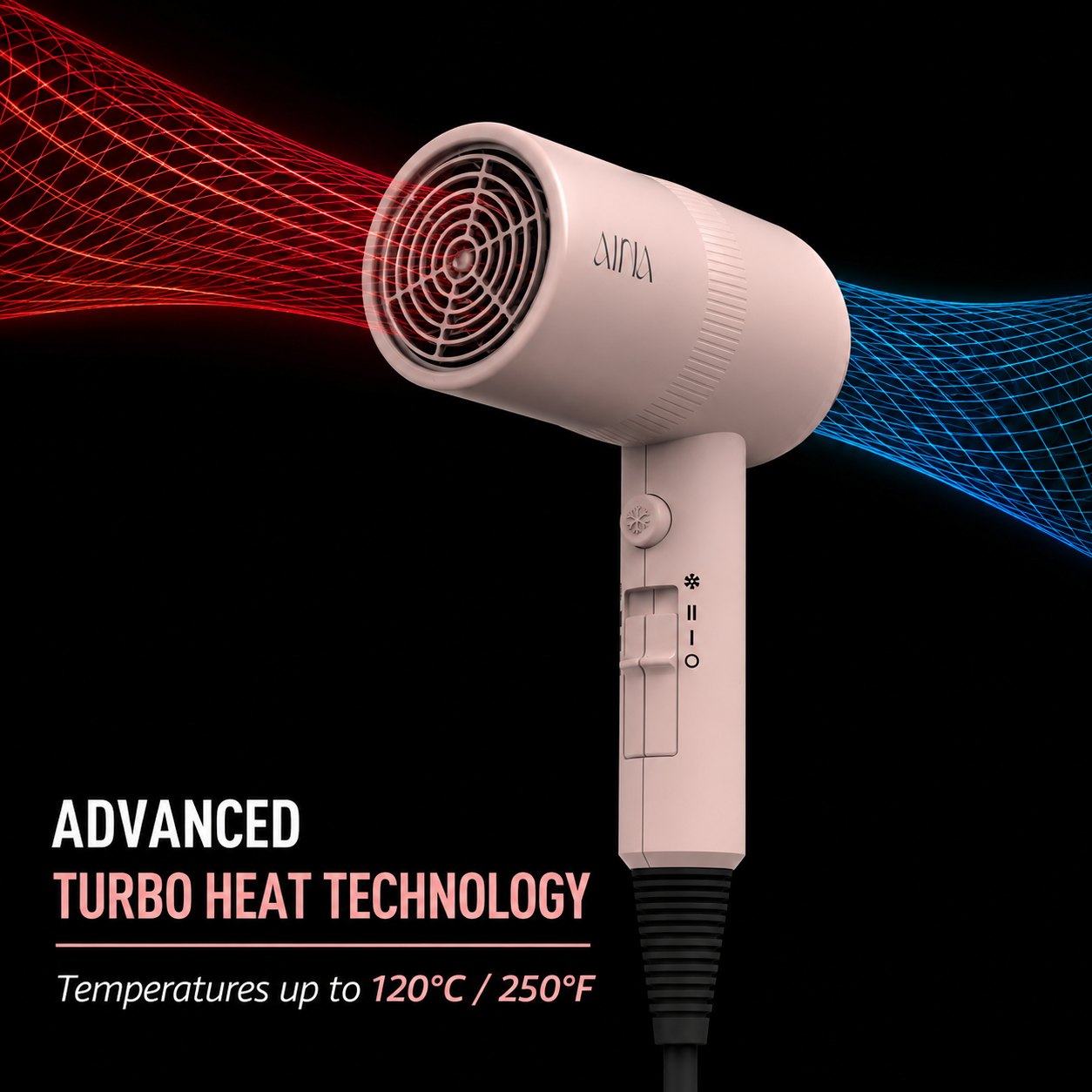Hair Dryer with Diffuser