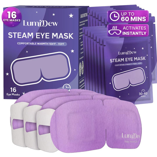Self-Heating Thermal Eye Mask for Sleep