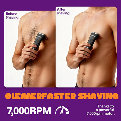 Groin and Pubic Hair Trimmer for Men