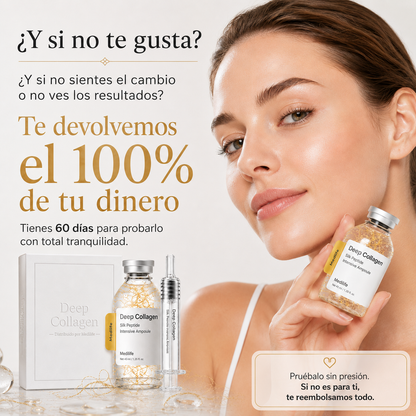 Ampolla Intensiva de Colágeno y 30 Péptidos para Suavizar Arrugas y Reafirmar la Piel – 40 ml