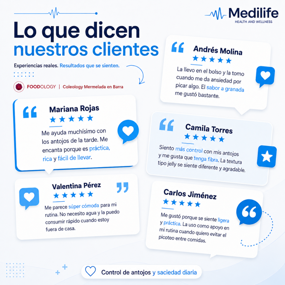 Suplemento Alimenticio FOODOLOGY Coleology Mermelada en Barra