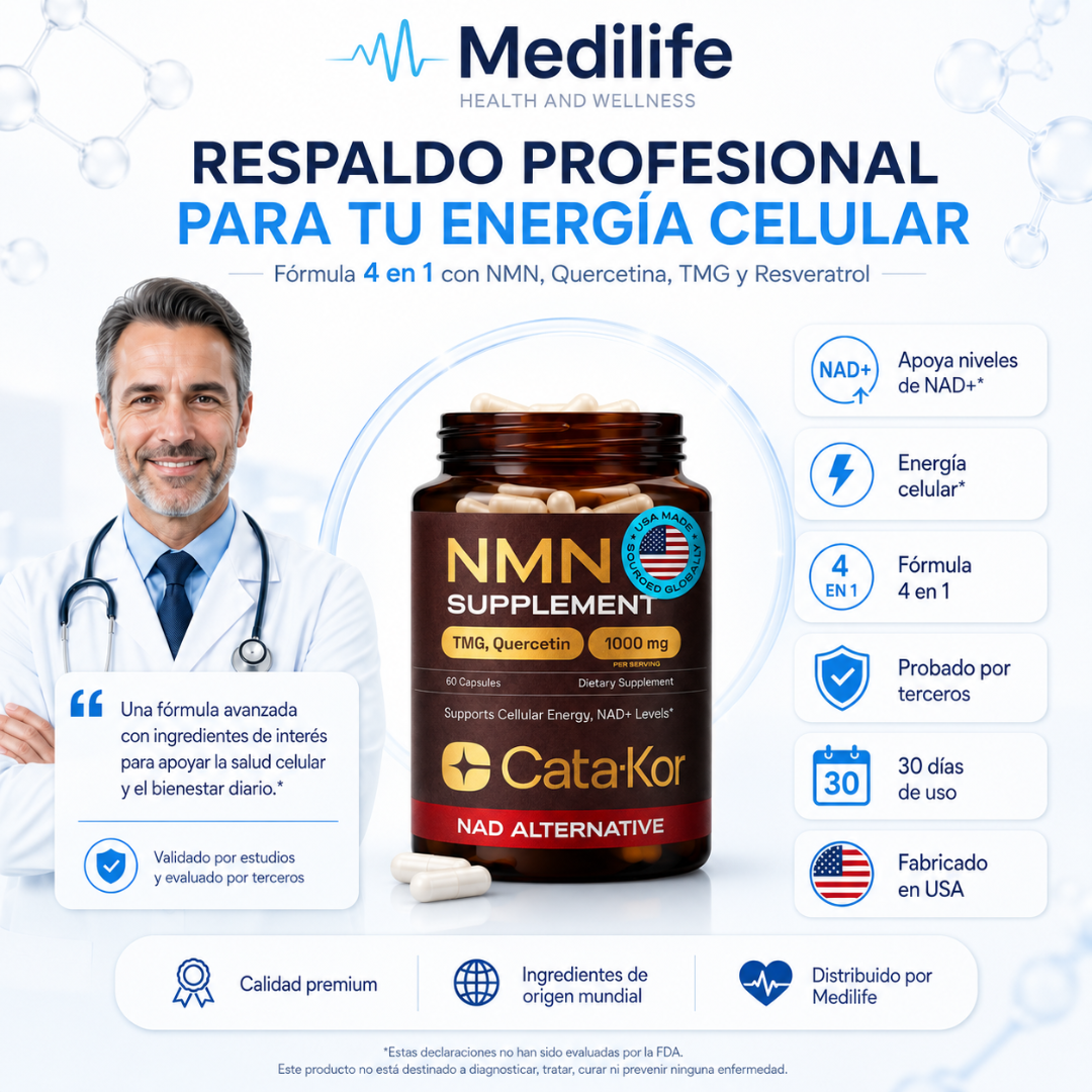 NMN - NAD 4-in-1 Supplement with Quercetin