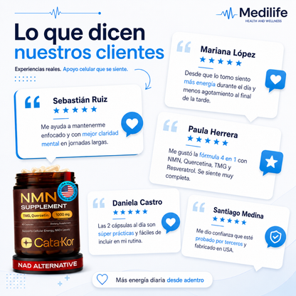 NMN - NAD 4-in-1 Supplement with Quercetin