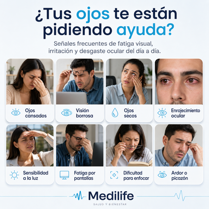 Suplemento Ocular con Luteína y Zeaxantina – 90 Cápsulas
