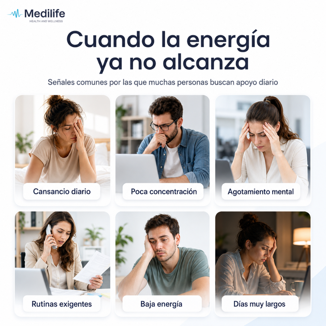 Vitamina B12, B6, B1, Niacina y Ácido Fólico en Gotas