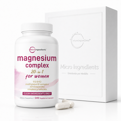 Complejo de Magnesio Femenino 20 en 1 – Bienestar Integral Todos los Días