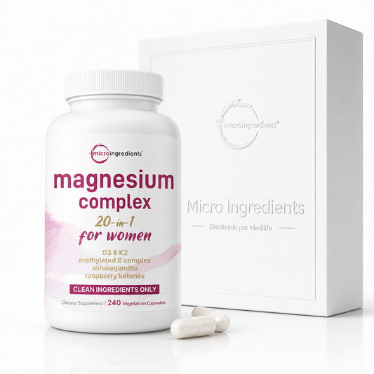 Complejo de Magnesio Femenino 20 en 1 – Bienestar Integral Todos los Días